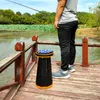 Mobile Furniture Folding Stool taburete plegable Chairs Portable Folding Telescopic Stool Subway Queuing Chair and Outdoor Camp