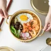 ラーメンポットヌードルクッカーアルミニウム韓国インスタントヌードルポット