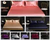 23st stiven Silk Bedding Soft Bed Mitted Sheet Set Pillow Case Twin Full Queen King 2011283502471