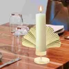 Candle porte-traits Pilier Base Sticks Decor Vintage Taper Party Party Candlestick Table à la maison