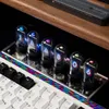 RGB Tam Renkli LED Dijital Retro Glow Analog Nixie Tüp Elektronik Saat Yaratıcı DIY İsteğe Bağlı Hediye Ev Dekoru Ekran