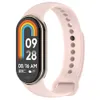 Силиконовый ремешок для запястья для xiaomi mi band 8 умный браслет браслет браслет