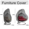 Ei -stoel Cover Stand Hangock Lounge voor patio balkonvrienden
