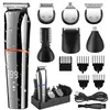 11in1 Hair multi-électriques Clipper Kit de toilettage Haircut Affichage numérique Trim pour les hommes pour hommes