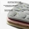 Carpets Embossed Home Bath Water Absorbing And Antiskid Pebble Memory Foam Pad Fashionable Durable Bathroom Decoration