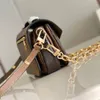 Diseñador Messenger Handbag Chain Bolsos de hombro Mujeres Classic Vintage Crossbody Bolsos de mano Dama Morteros S Lock Womens K00 M1 M1