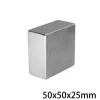 N52 50x50x25mm water meter Rectangle Neodymium Bar Block Strong Magnets Rare Earth Search Magnetic Storage Shelf Customised