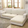 Stol täcker vardagsrummet soffa kudde täcker fast färg majs sammet elastiska möbler skyddande tvättbar och avtagbar säte