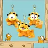 ANIMOS PLUSH PLUSH DE PRONTONO DE CATOOM CARTO DE 4 polegadas Cat P Toy Toy Dollchain Grab Hine Bag Pingente Drop Delivery Toys Gifts OTLFA