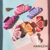 Hangzhi 2022 New Y2k Heart Hair Claw Carine Candy Colore Swirl Love Acrilic Shark Hair Clip per le donne Personalità Capelli Crab