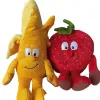 26 cm Banana Strawberry Creative Plush Toy Ugly Instagram Söta roliga dockormer tar bilder för att skicka barn födelsedagspresenter