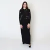 Clothing Sets XS-XXXL Women's 2 Piece Outfit Casual Bodycon Ribbed Tank Maxi Dress Slim Fit Long Dresses Zip Elegant Sweatshirt