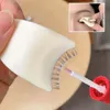 1pc ciglia false clip donne portatili donne per ciglia in plastica bianca applicatori pinzetta ciglia gli occhi bigottani compongono gli strumenti di bellezza