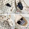 Backpack Small Floral Female Korean Fresh Student School Bag College Bagpack Large Outdoor Rucksack Travel Mochila Sac