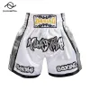 Muay Thai Shorts Bordado Inglés Thai Boxing Shorts Hombre para hombres Entrenamiento de niños Martial Arts Sanda Kickboxing Fighting Pants