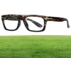 Солнцезащитные очки 2022 Ретро -квадратные дизайнерские очки для чтения синий свет блокирующие очки прозрачная линза Рецептурные Диоптеры 0 до 3838338