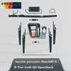 For Audi Q5 Sportback 2021 Car Interior Center console Transparent TPU Protective film Anti-scratc Repair film Accessories Refit