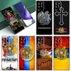 Armenisches Flaggen -Emblem -Telefonfall für Samsung Galaxy M13 M12 M11 M21 M22 M23 M31S M32 M33 M51 M52 M53 Hinweis 20 Ultra 10 Lite Plus