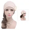 Bérets Postpartum Childbirth Configuration Chapeau CHIMOTHERAPY SHEEVE CEAUDE CHEFRACF Turban pour les femmes (beige)