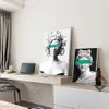 Moderne abstrakte Medusa Wandkunst Poster Klassische griechische Mythologie Leinwand Malerei Home Wohnzimmer Schlafzimmer Galerie Minimalistische Dekoration