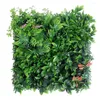 Decoratieve bloemen kunstmatig gras gesimuleerde gazon decoratie plastic plant huishoudelijke muur decor voor home tuin vierkant diy splicing