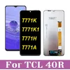 Original 6.6 '' für TCL 40R 40 R 5G LCD -Anzeige -Touchsbildschirm Digitalisierer Montage für TCL40R T771K T771K1 T771H T771A LCD