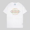 デザイナーTシャツの男性Casa Blanca Luxury Shirts Mens Tshirts Designer Women Tee Shirt Luxee -Casablanc Sh​​at