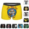 Custom Breaking Bad Unterwäsche Männer Stretch los pollos Hermanos Hühner Brüder Boxer -Slips weiche Unterhosen