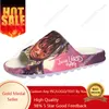 عصير wrld 999 مغني الراب الهيب هوب الناعم الناعم sllipers Home Home Home Men Women Teenager Custom Made Sandals Water Shoes on Shop in