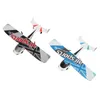 RC Airplane 2,4 GHz Epp Plastic Remote Control Control Aircraft Glider avec lumière LED pour les enfants adultes débutants