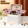 Jewelry Pouches Velvet Box Multi Functional For Women Luxury Gift Makeup Bag Large Organizer Boxes Packaging Supplies