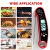 Thermomètre à viande numérique Jinutus avec sonde thermomètre Instant Read Food - IP67 étalonnage étanche à l'étalonnage
