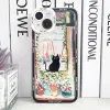 Claude Monet van Gogh Custodia per telefono art cat per iPhone 15 14 13 12 11 Pro Max Mini XS XR SE 7 8 Plus Clear Soft Cover