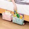 Storage Bags Bedside Organizer Hanging Caddy Bed Holder Pockets Pocket Sofa Kitchen Bag Home