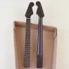 Кабели ST Electric Guitar Neck Black Wenge Wood Guitar Sece 22f Guitar Bow 6 Strings Matte Finish с фермой стержней 5,55,6 см. Ширина каблука