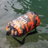 男性女性PVC防水ドライバッグ2L 5L 10L 20L 30Lカモ屋外ダイビング折りたたみ式ビーチ水泳バッグラフティング川のバックパック