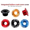 Enlee Bike Cover Crank Surp Crank Aluminium Stop Minower Rower M18 M20 Kompatybilny z korbą rowerową Himano IXF M19