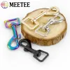 5/10/20pcs15/20/25mm Metall Hummer -Schnalle Hundekragen Klemme Hakenbeutel Schwenk Schnappschnalel Keychain Carabiner Clasp -Accessoire