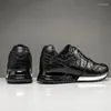 Chaussures décontractées en cuir authentique baskets pour hommes de haute qualité Sports de luxe légers