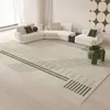 Decorazioni per camera da letto in stile giapponese tappeto peluche tappeti minimalisti per soggiorno vano vaga per pavimenti addensato