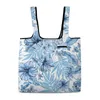 Shopping Bags Colored Printed Portable Foldable Tote Bag Shopper Handbag Customize Your Pattern Feel Free DIY