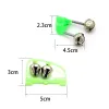 5/10pcs Fischereiging Biss Alarm Karpfenfischereizubehör Zweige Fisch Alarm Angelruten Klemme Tipps Clip Glocken Ring Ring