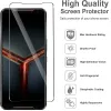 4pcs Verre trempée pour Asus Zenfone 8 9 Rog Téléphone 7 6 Pro 5 3 Strix 2 2.5D 9H Film protecteur transparent protecteur protecteur