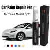 Car Paint Repair Pen for Tesla model 3 Y X S 2024 2023 2022 Paint Fixer Scratch Repair Accessories Black White Red Blue Silver