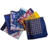 High Quality 100 Natural Silk Handmade Pocket Handkerchief Luxury Square Hanky With Giftbox 240401