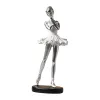 Estátuas Ballerina Figuras Resina Girl Figura Exibir escultura de dançarina