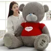 Netter Teddybär mit Pullover Plüschspielzeug ausgestopft Tier Patch Bärenpuppe Kinder Kissen Geschenk für Mädchen Jungen Baby Erwachsene Innendekoration