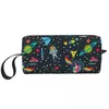 Bolsas de cosméticos Space Rocket Galaxy Planet Bacha