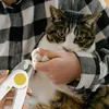 Cat Carriers Led Light Pet Nail Trimmer Dog Scissors with High Hardness Large Grinder Transparent