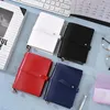 Soft Pu Leather Notebook Style Passeport Couleur Créative Creative Fresh Loose-feuille Blocage de papeterie Étudiant